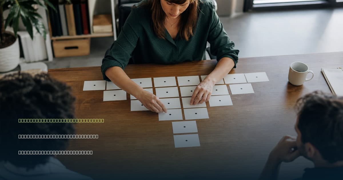 Branded illustrated title card for Measuring follow-up coverage without hiding nonresponse in the Research category, composited over a real operations workspace photo showing operations coordinator arranging blank response cards into a follow-up funnel.