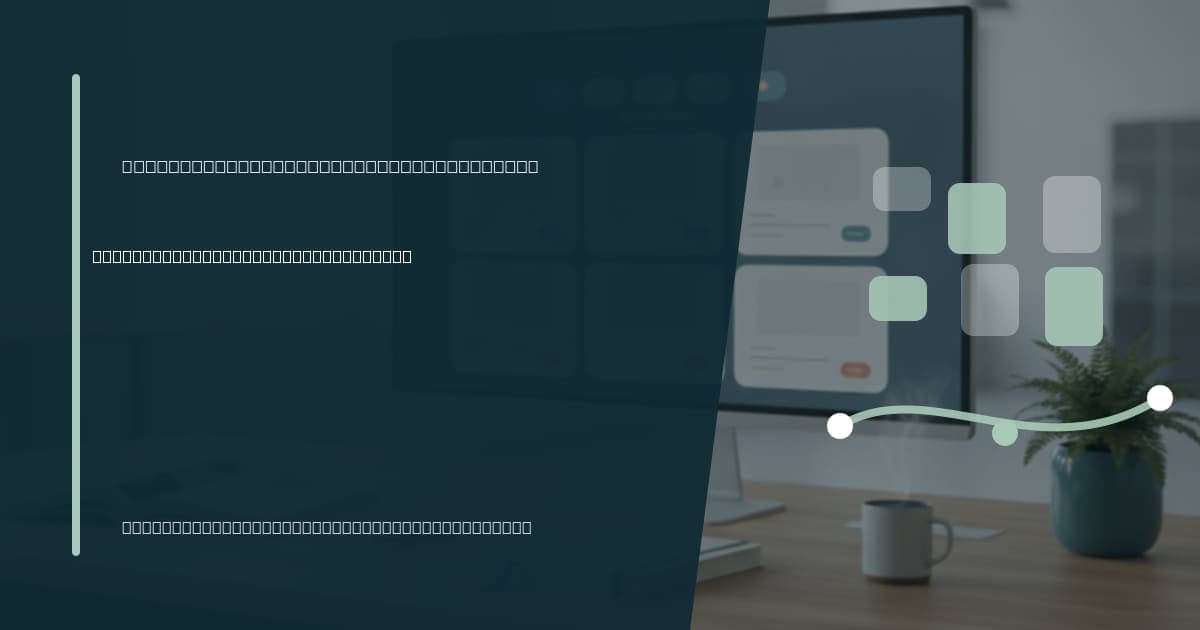 Branded illustrated title card for “What a Marketo virtual assistant handles” in the Tool-Specific VA Services category, composited over an operations workspace graphic.