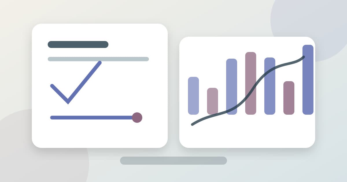 Virtual assistant for certificate of insurance tracking branded illustrated title card with an abstract checklist and operations dashboard