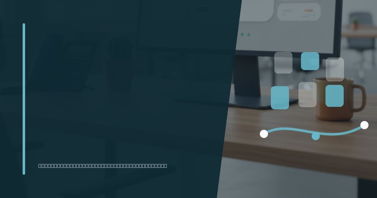 Branded illustrated title card for “What a virtual assistant handles for course creators” in the Industry-Specific VA Services category, composited over an operations workspace graphic.