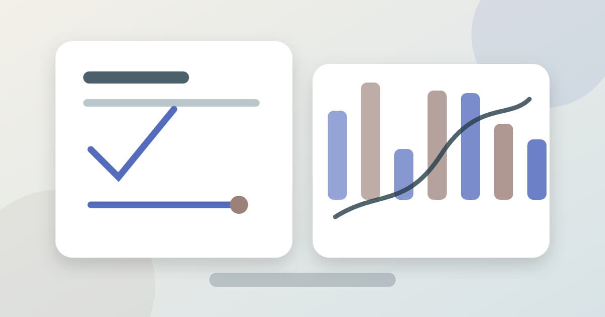 Virtual assistant for customer complaint intake branded illustrated title card with an abstract checklist and operations dashboard