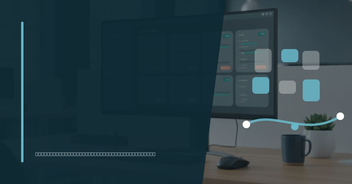 Branded illustrated title card for “Virtual assistant for deliverable acceptance tracking” in the Operations category, composited over an operations workspace graphic.