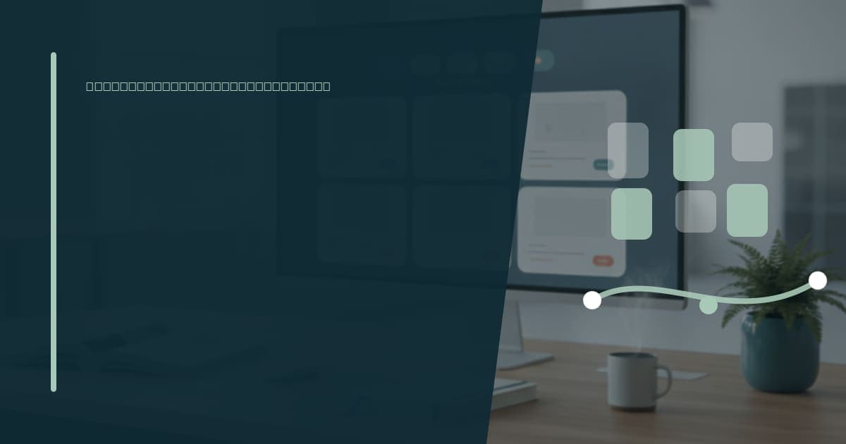 Branded illustrated title card for “How mortgage companies use virtual assistants” in the Industry-Specific VA Services category, composited over an operations workspace graphic.
