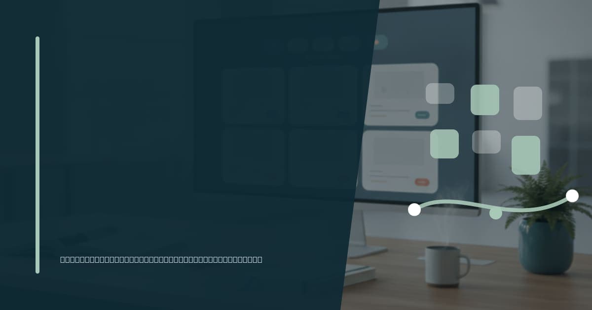Branded illustrated title card for “How nonprofit organizations use virtual assistants” in the Industry-Specific VA Services category, composited over an operations workspace graphic.