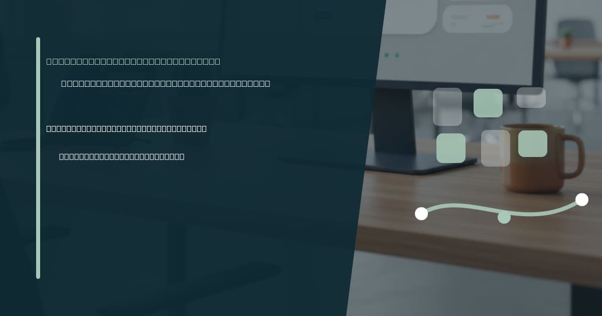 Branded illustrated title card for “What a virtual assistant handles in recruitment operations” in the Industry-Specific VA Services category, composited over an operations workspace graphic.