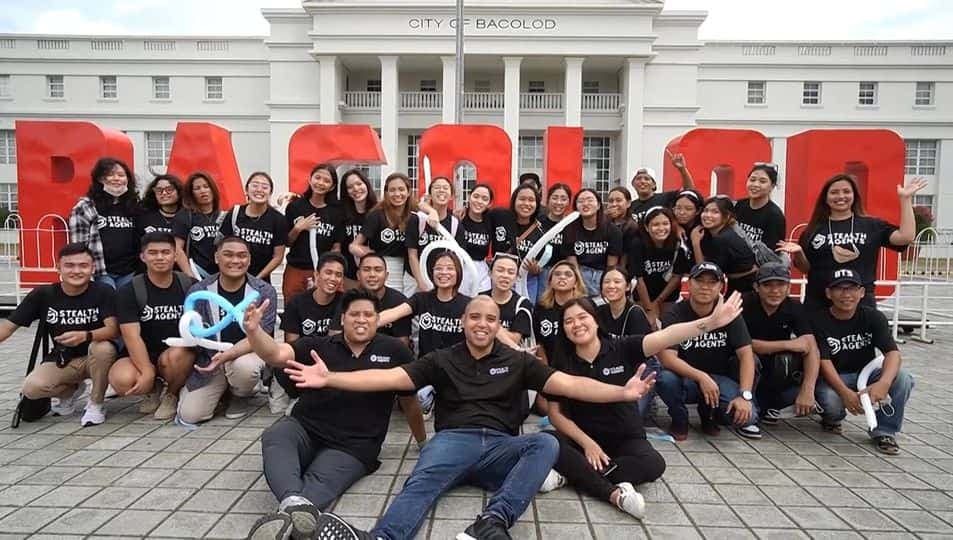 The Stealth Agents team gathered in Bacolod