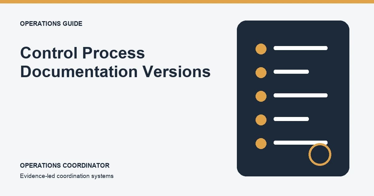 Control Process Documentation Versions Control Process Documentation Versions editorial illustration
